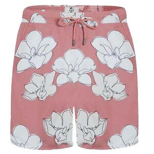 NWT Ted Baker Men's Large Scale Floral Swim Shorts 6